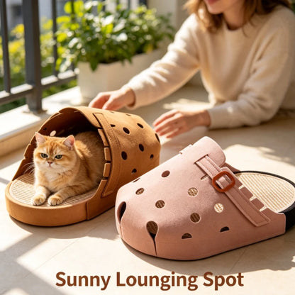 Shoe-Shaped Cat Scratcher & Lounger 👟🐱
