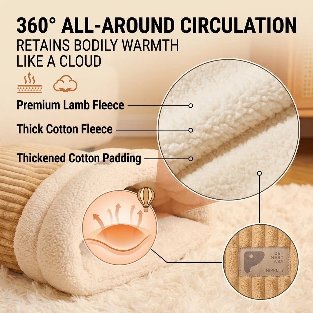 TuckIn Hooded Pet Sleeping Bag