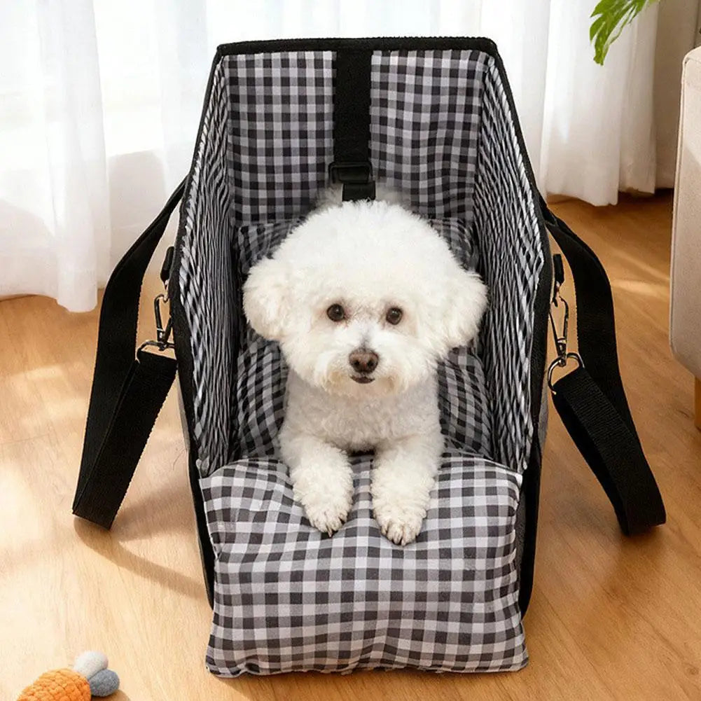 CozyRide – Console Pet Car Seat 🐶🚗