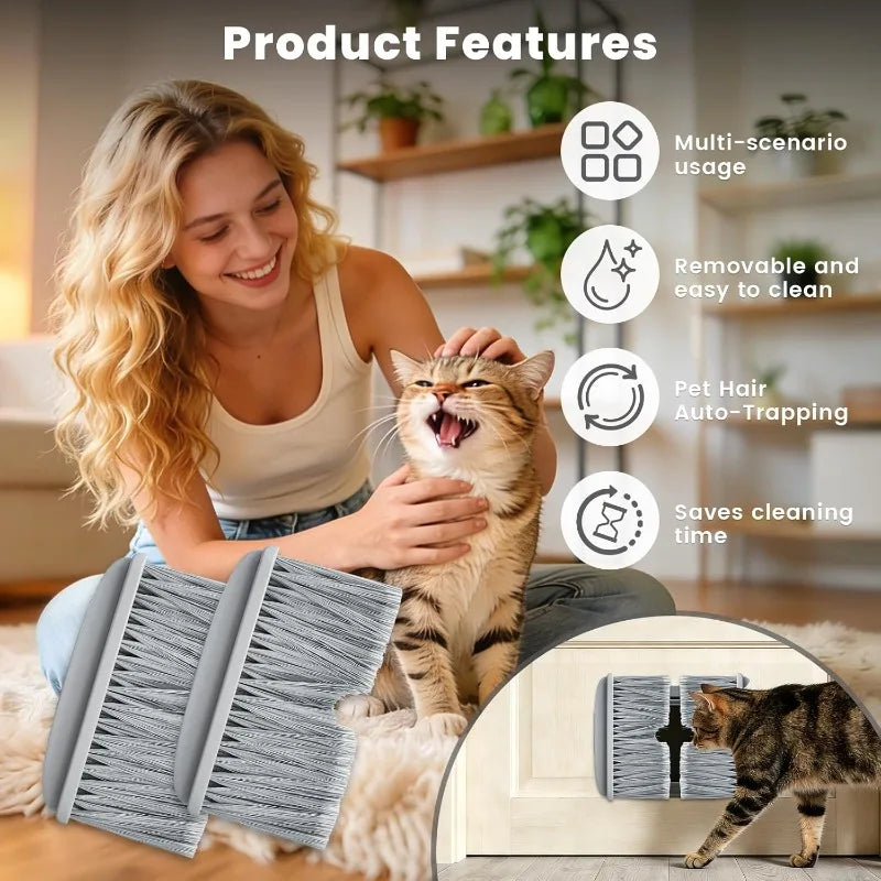 FurCatch - Litter Box Cat Grooming & Loose Hair Remover