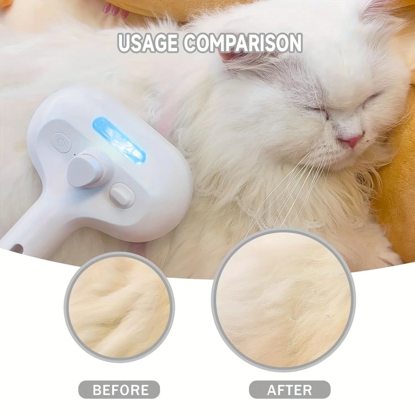 Pet Grooming Spray Comb
