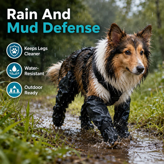 PawGuard Waterproof Dog Boots