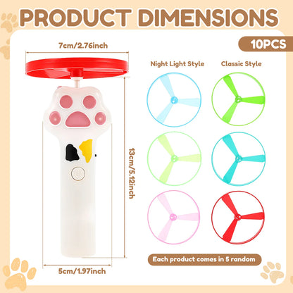 PounceFly - Rechargeable Flying Disc Cat Launcher