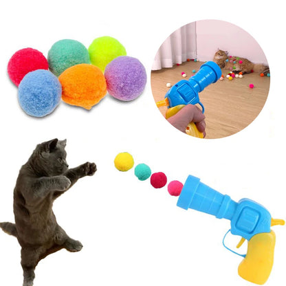 Plush Ball Launcher Toy
