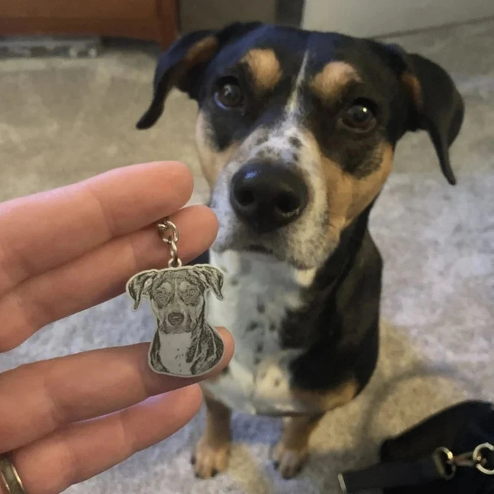 Personalized Pet Keychain