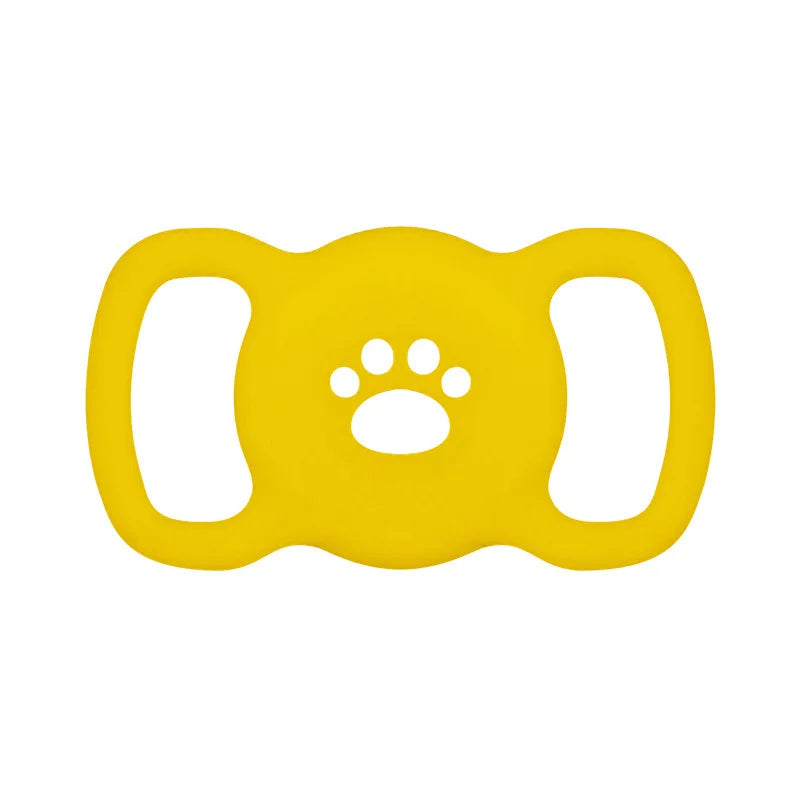 GlowPaw Silicone AirTag Holder for Cat & Dog Collars