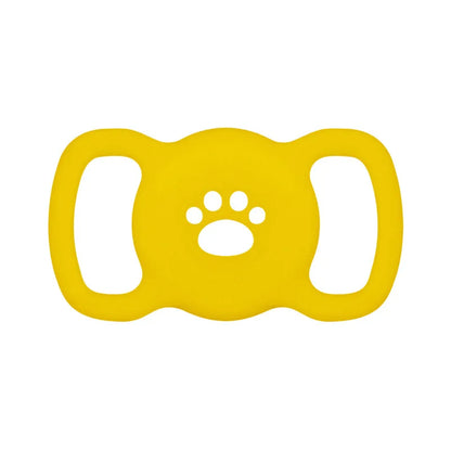 GlowPaw Silicone AirTag Holder for Cat & Dog Collars