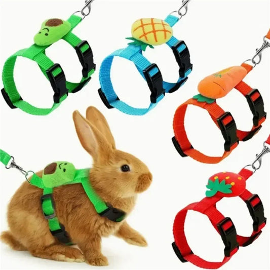 Rabbit Harness and Leash Set – Adjustable for Small Animals