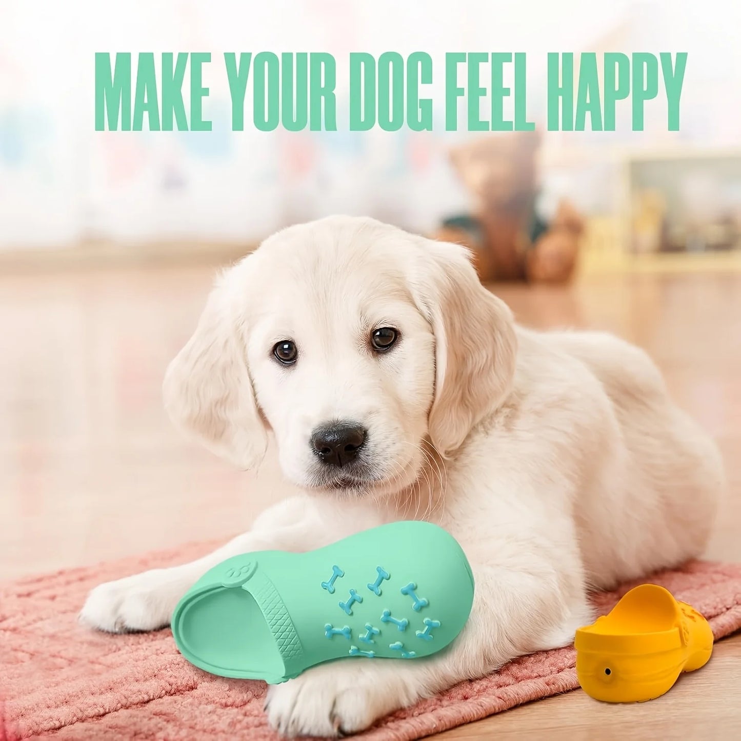 ChewStep Rubber Slipper Toy