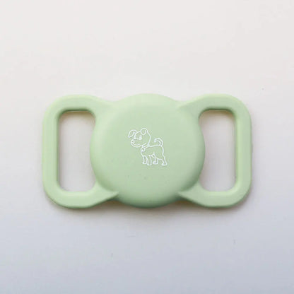 GlowPaw Silicone AirTag Holder for Cat & Dog Collars