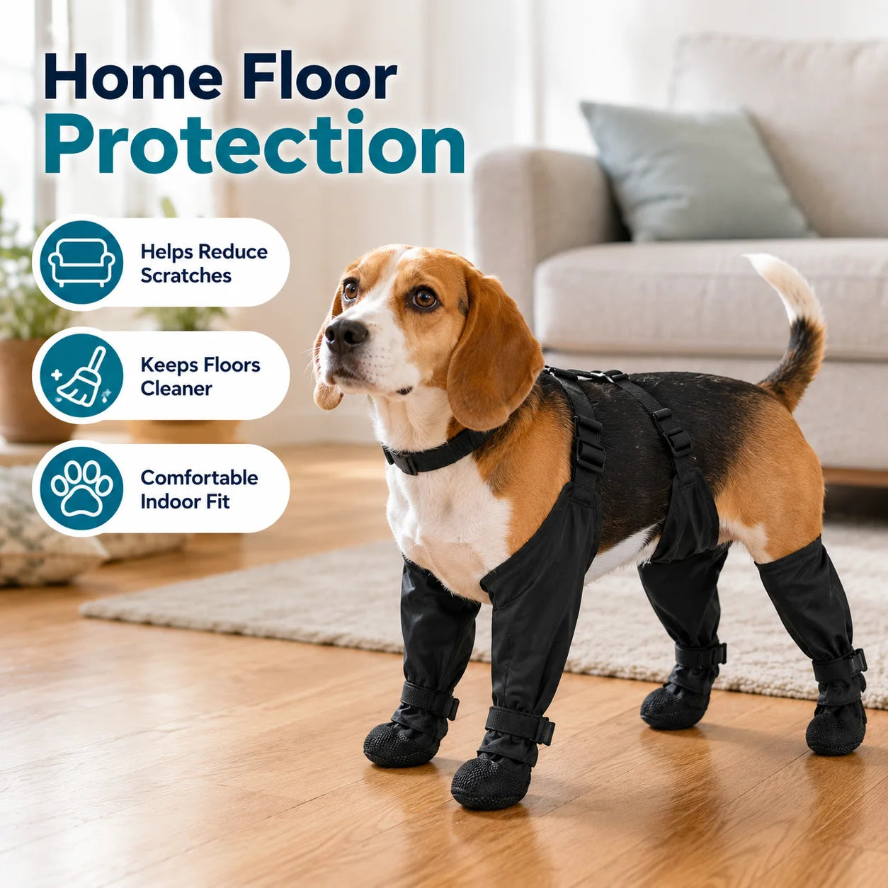 PawGuard Waterproof Dog Boots
