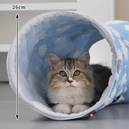 3-in-1 Cosy Pet Tunnel Bed