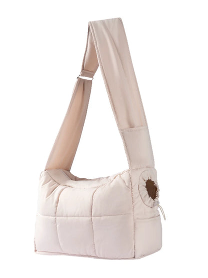 CozyCarry Winter Warm Crossbody Pet Carrier Bag