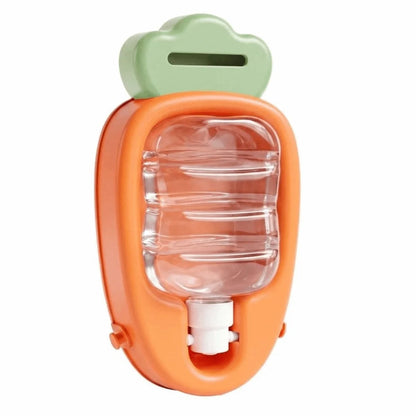 CarrotSip - Portable Pet Water Bottle & Collapsible Bowl