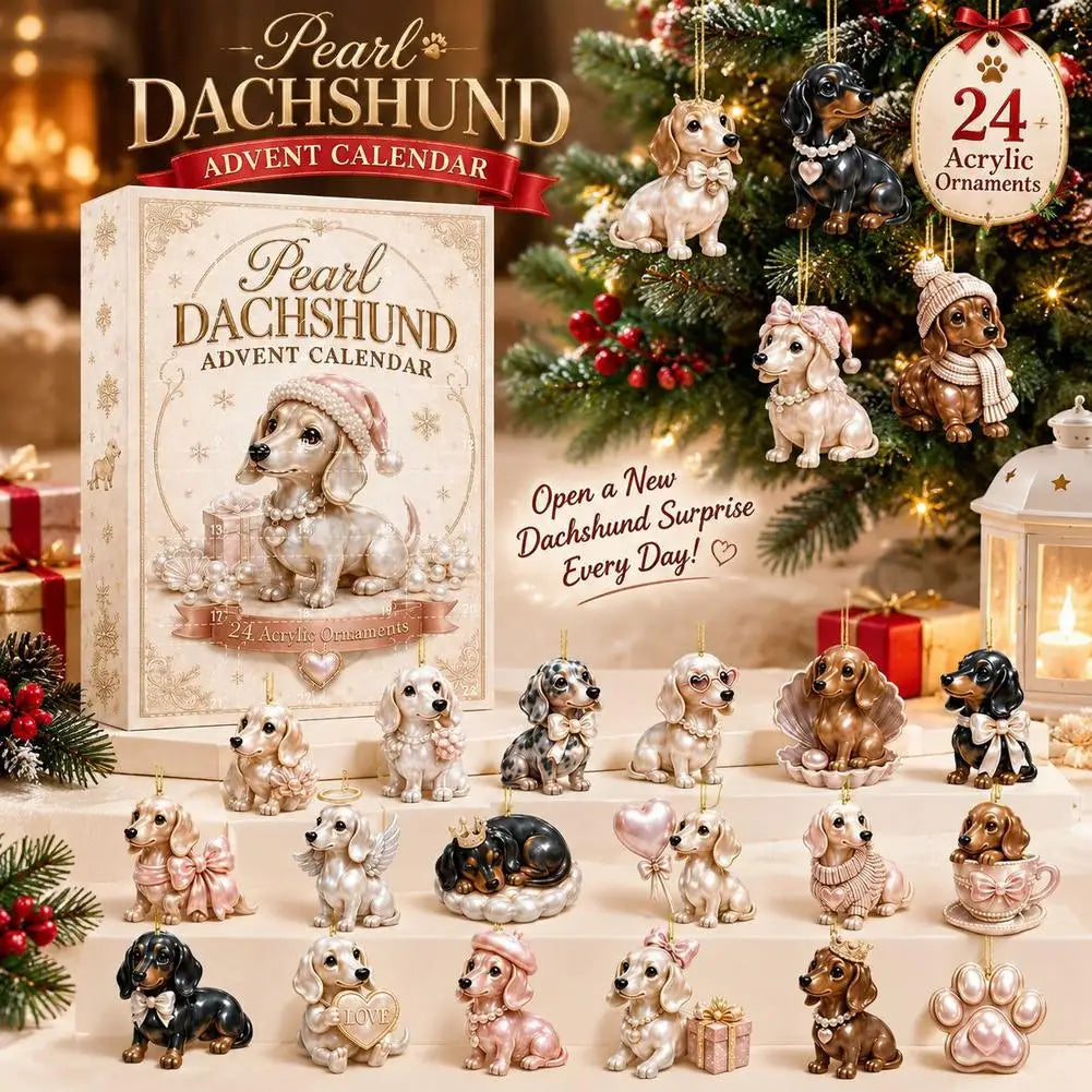 PearlPup 24-Day Dachshund Advent Calendar