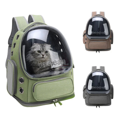 Pawstrip Transparent Cat Carrier Backpack