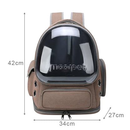 Pawstrip Transparent Cat Carrier Backpack