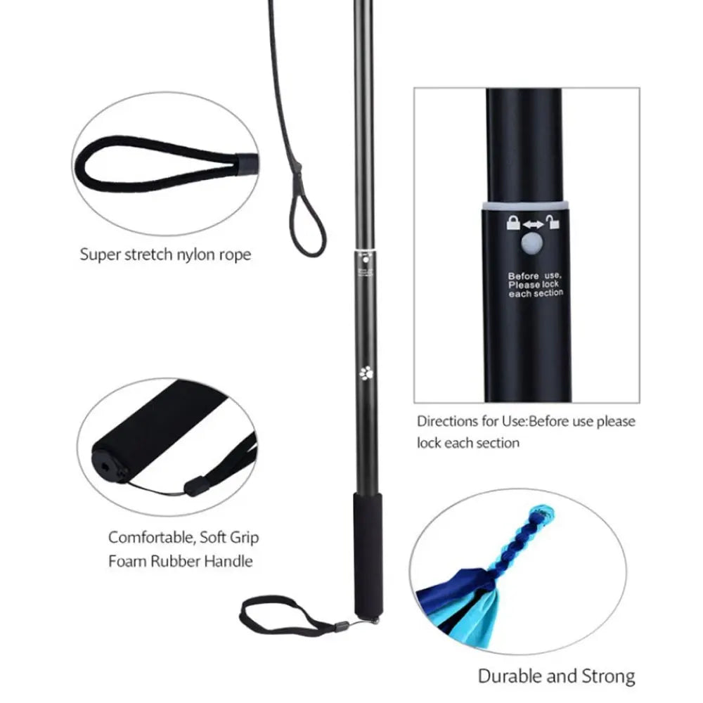 ChaseFlex – Retractable Flirt Pole & Interactive Dog Training Toy