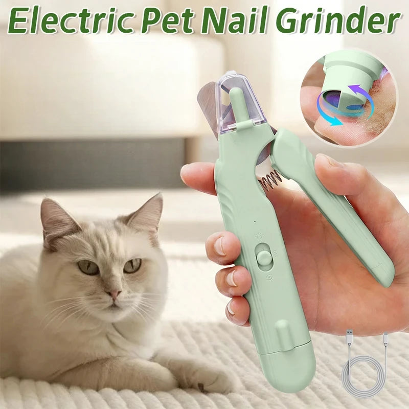 TrimEase 2-in-1 Pet Nail Clipper & Grinder