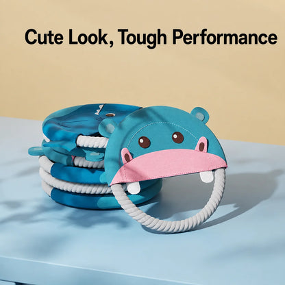 Soft Woven Rope Dog Frisbee
