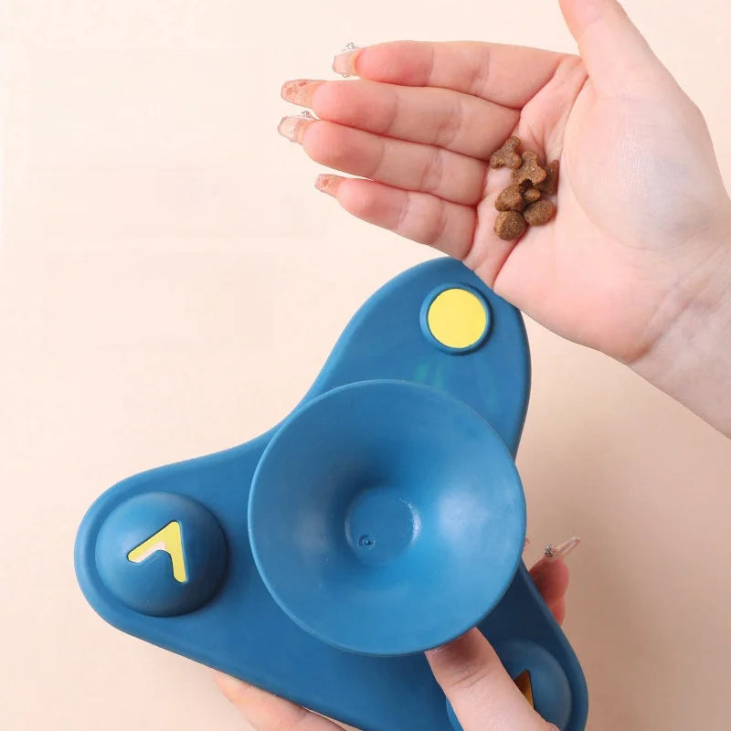 SpinChase Cat Teaser Toy – Spinning Aircraft Treat Dispenser for Cats