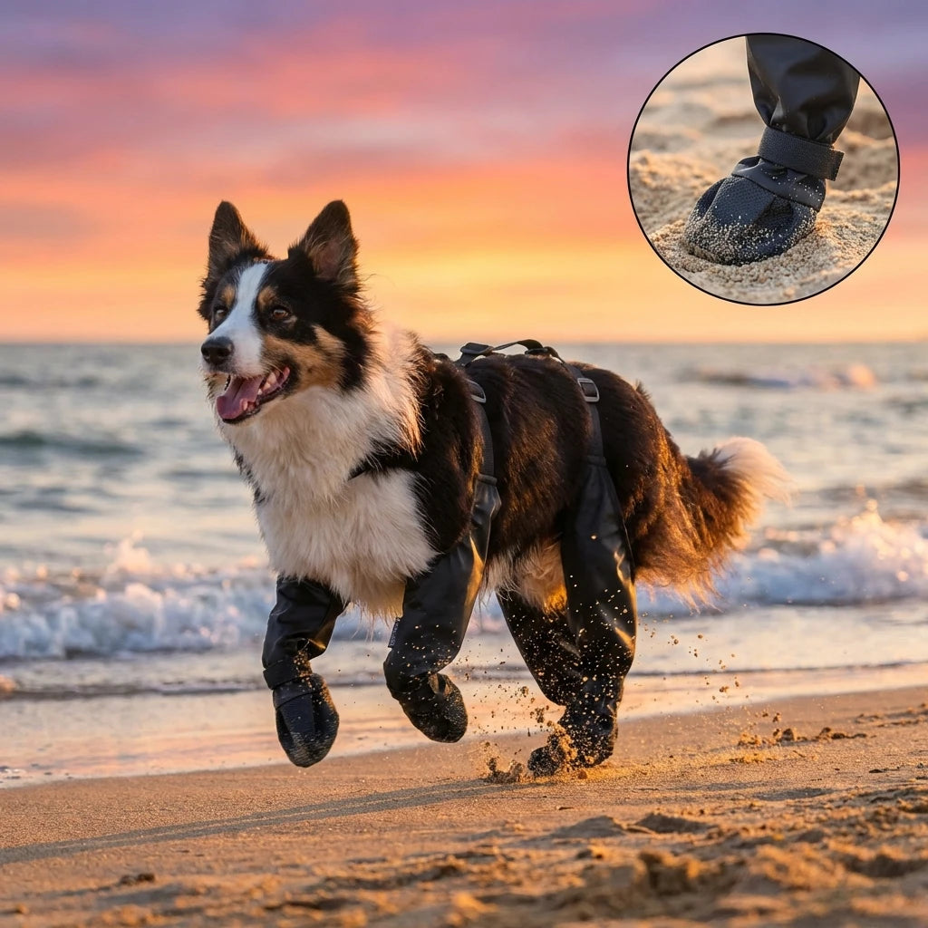 PawGuard Waterproof Dog Boots