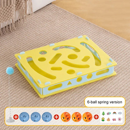 WhiskerPlay - Interactive Cat Puzzle Box