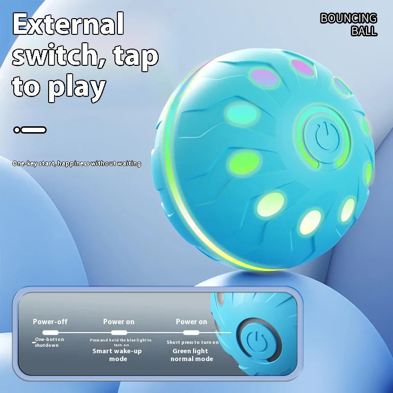 PlayPulse Electric Dog Ball – Interactive Rolling Toy for Dogs