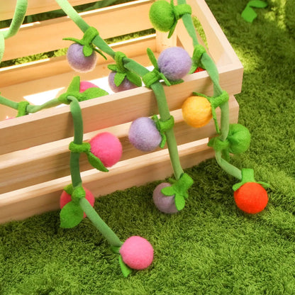 Hanging Catnip Kicker Toy with Bell & Spring