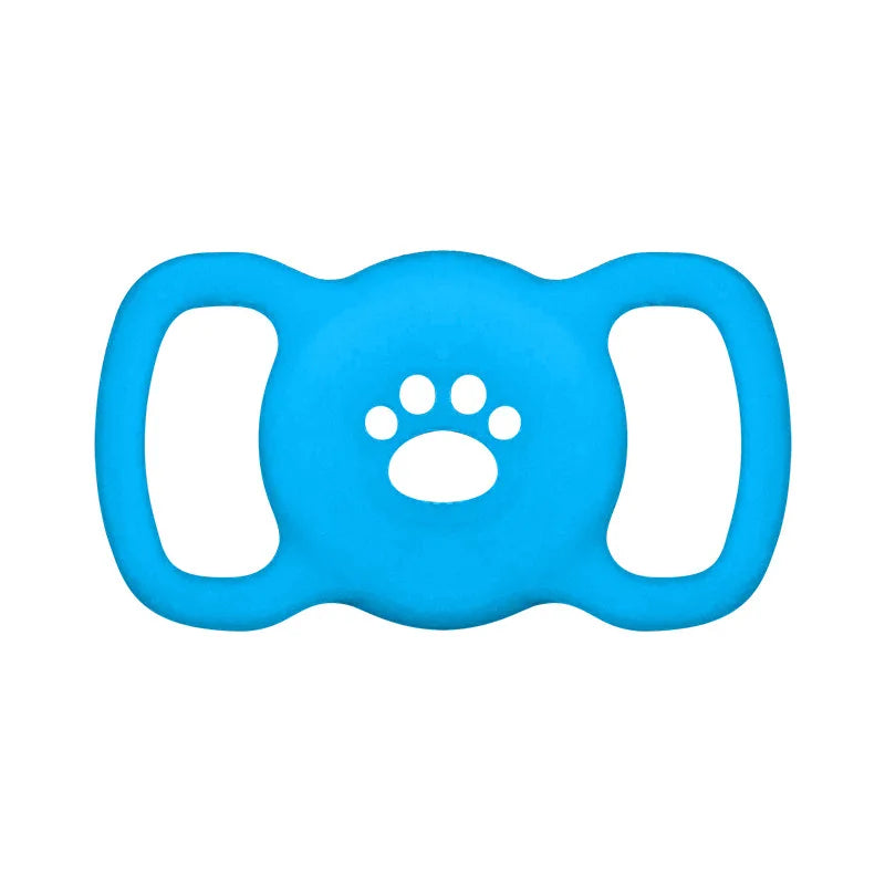 GlowPaw Silicone AirTag Holder for Cat & Dog Collars