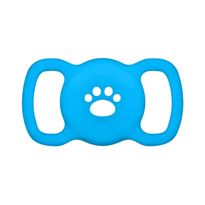 GlowPaw Silicone AirTag Holder for Cat & Dog Collars