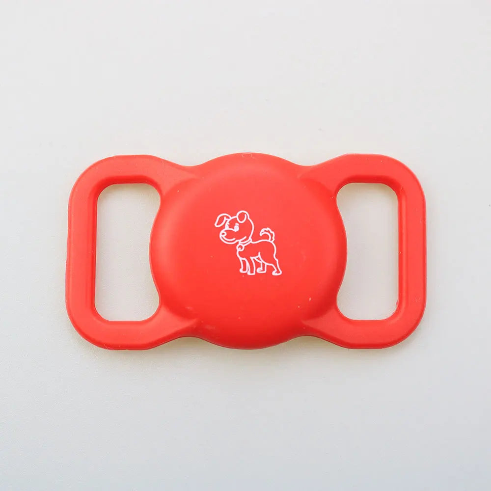 GlowPaw Silicone AirTag Holder for Cat & Dog Collars