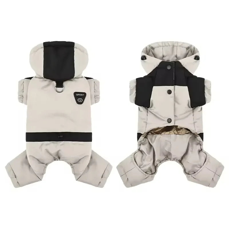SnowCoat – Hooded Winter Dog Jacket 🧥❄️