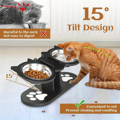 PawsNest 3-Tier Elevated Pet Feeding Station