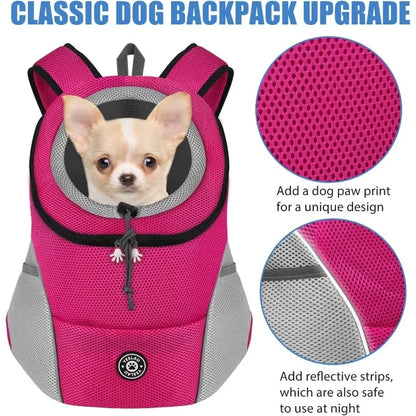 FrontPaws – Breathable Pet Carrier Backpack 🎒🐕