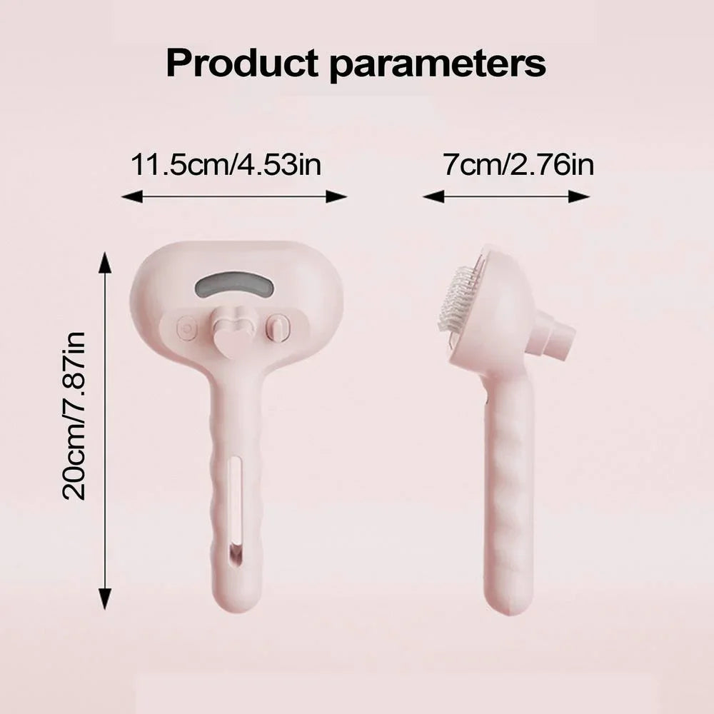 SteamPurr Pet Comb – Winter Warmth, Cozy Grooming