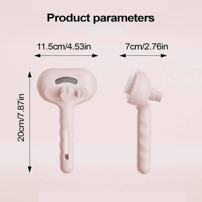 SteamPurr Pet Comb – Winter Warmth, Cozy Grooming