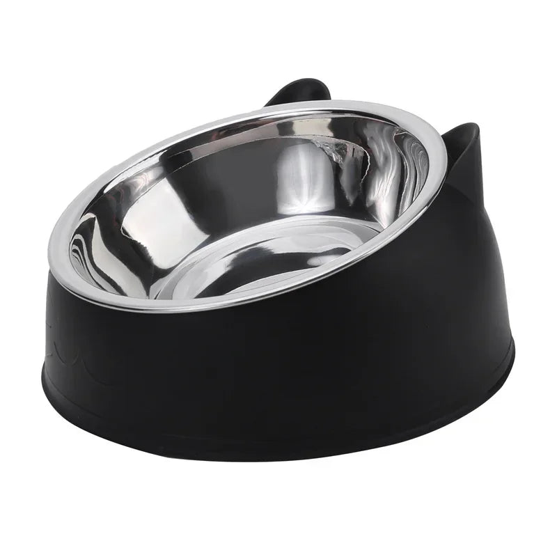 Stainless Steel Food & Water Feeder for Cats & Dogs