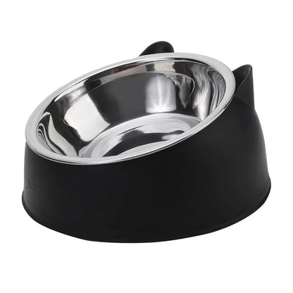 Stainless Steel Food & Water Feeder for Cats & Dogs