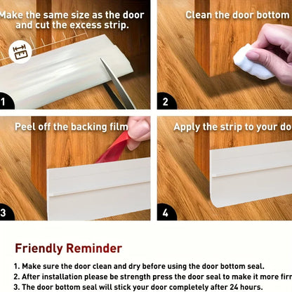 SealGuard Self-Adhesive Door & Window Weather Strip