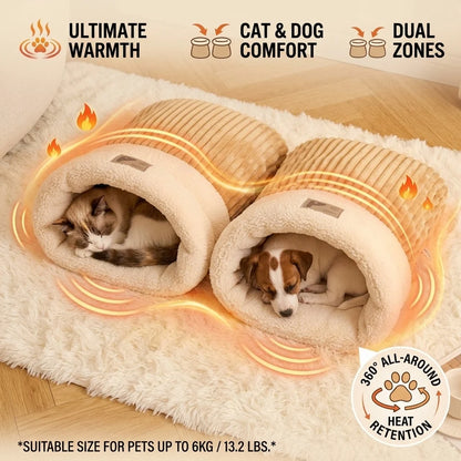 TuckIn Hooded Pet Sleeping Bag