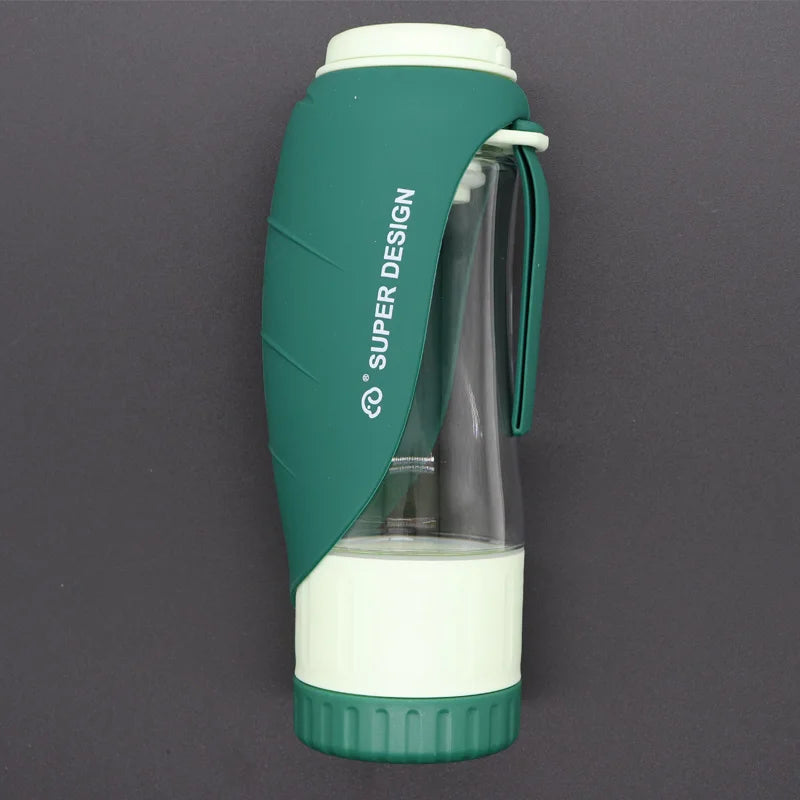 PawSip 2-in-1 Portable Dog Water & Food Bottle