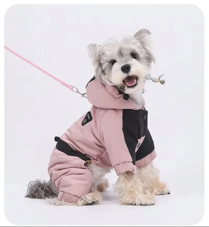 SnowCoat – Hooded Winter Dog Jacket 🧥❄️