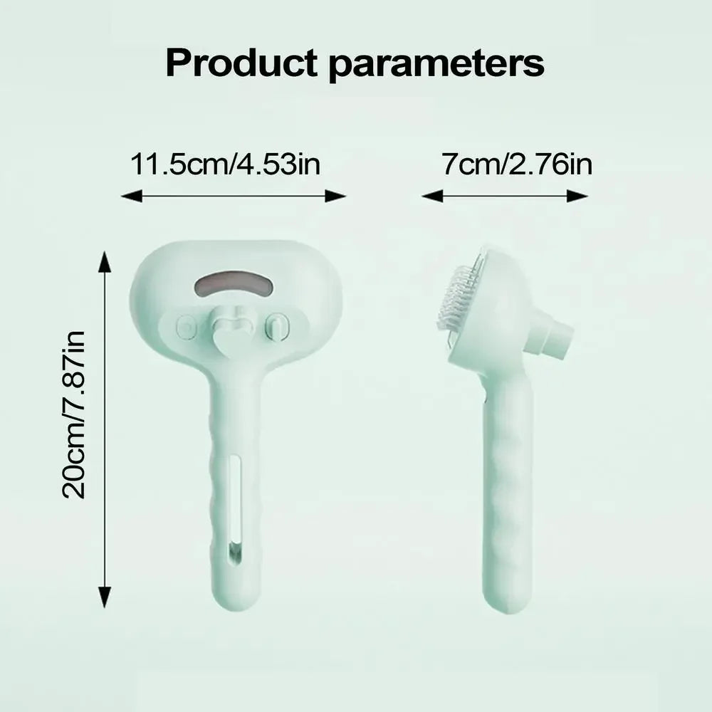 SteamPurr Pet Comb – Winter Warmth, Cozy Grooming