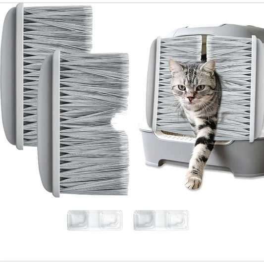 FurCatch - Litter Box Cat Grooming & Loose Hair Remover