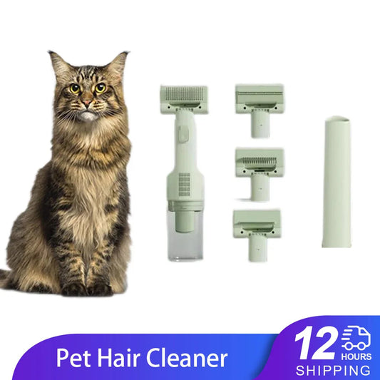 FurEase – 5-in-1 Pet Grooming Vacuum Kit