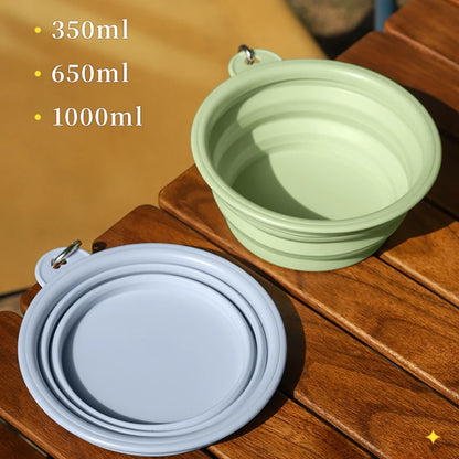 Pet Folding Silicone Bowl