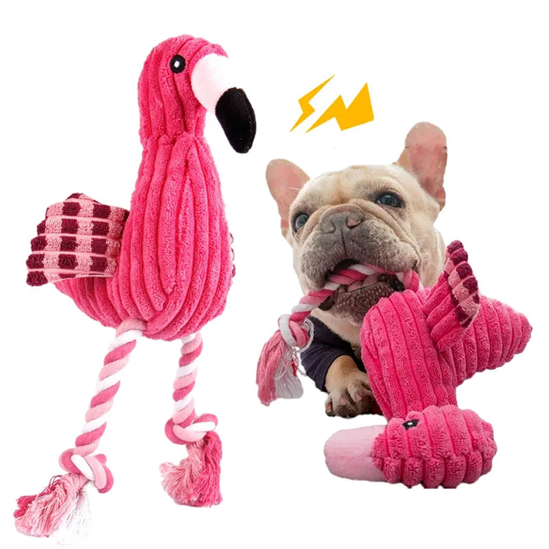 Indestructible Flamingo Toy