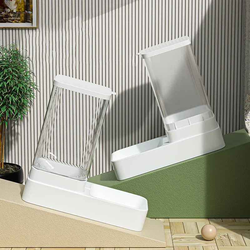 Pet Feeder & Water Bowl - Automatic Food Dispenser for Cats & Dogs