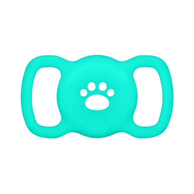 GlowPaw Silicone AirTag Holder for Cat & Dog Collars